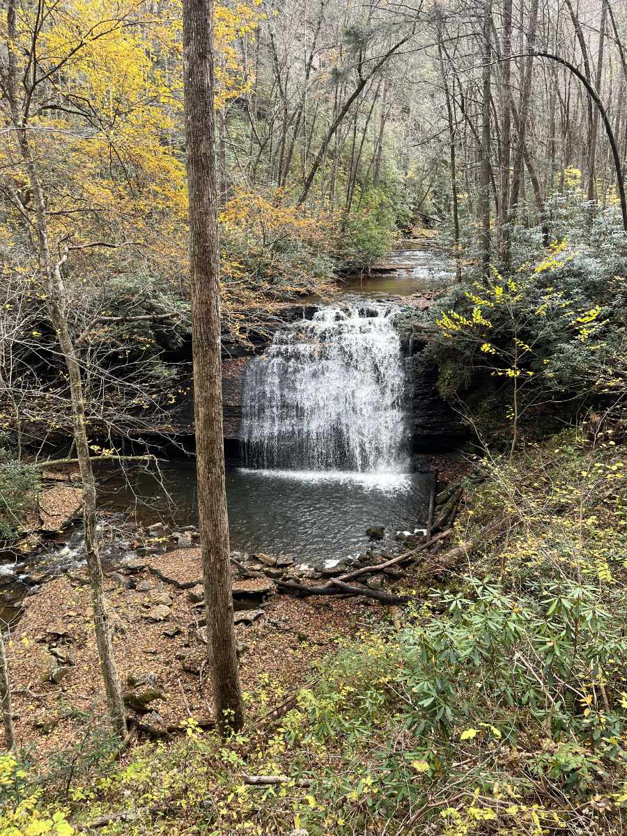Little stony falls trail — 3 Waterfall Hikes in VA and TN